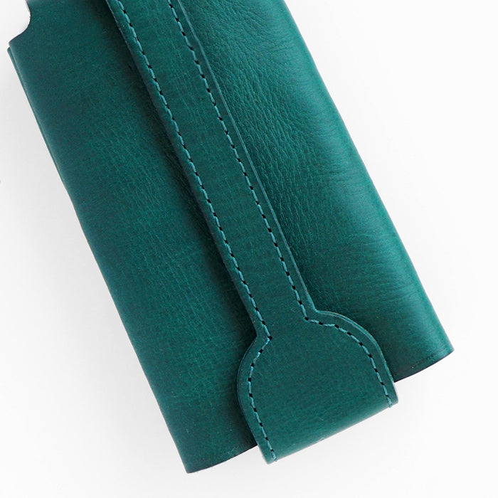 [Choose from 5 colors] TSUKIKUSA Smart Key Case [Rindou] [KC-3] Men's Women's Key Case Car 2 Keys Storage Smart Key Car Key House Key Handmade Cowhide Genuine Leather [KC-3] 