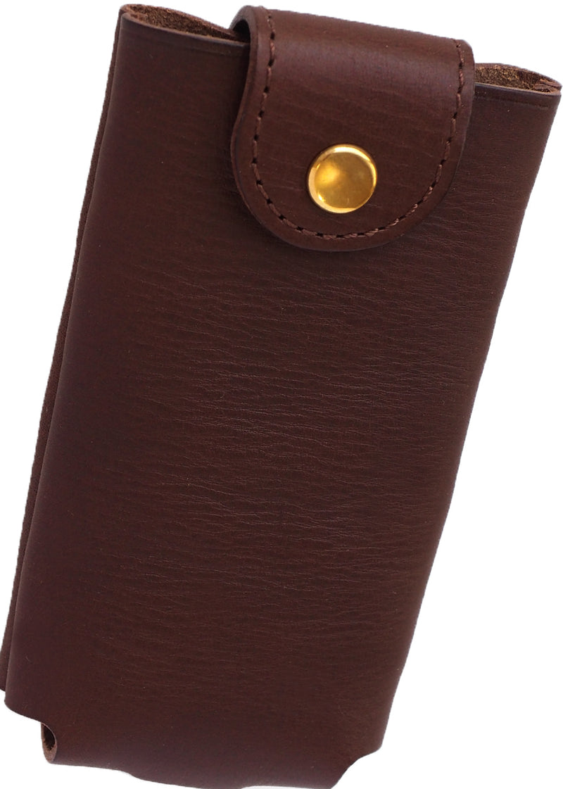 [Choose from 5 colors] TSUKIKUSA Smart Key Case [Rindou] [KC-3] Men's Women's Key Case Car 2 Keys Storage Smart Key Car Key House Key Handmade Cowhide Genuine Leather [KC-3] 