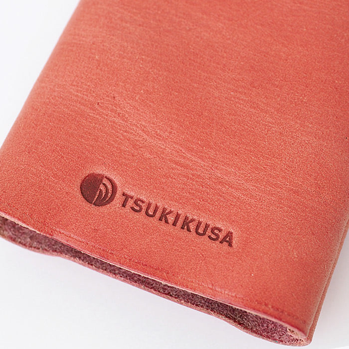 [Choose from 5 colors] TSUKIKUSA Smart Key Case [Rindou] [KC-3] Men's Women's Key Case Car 2 Keys Storage Smart Key Car Key House Key Handmade Cowhide Genuine Leather [KC-3] 