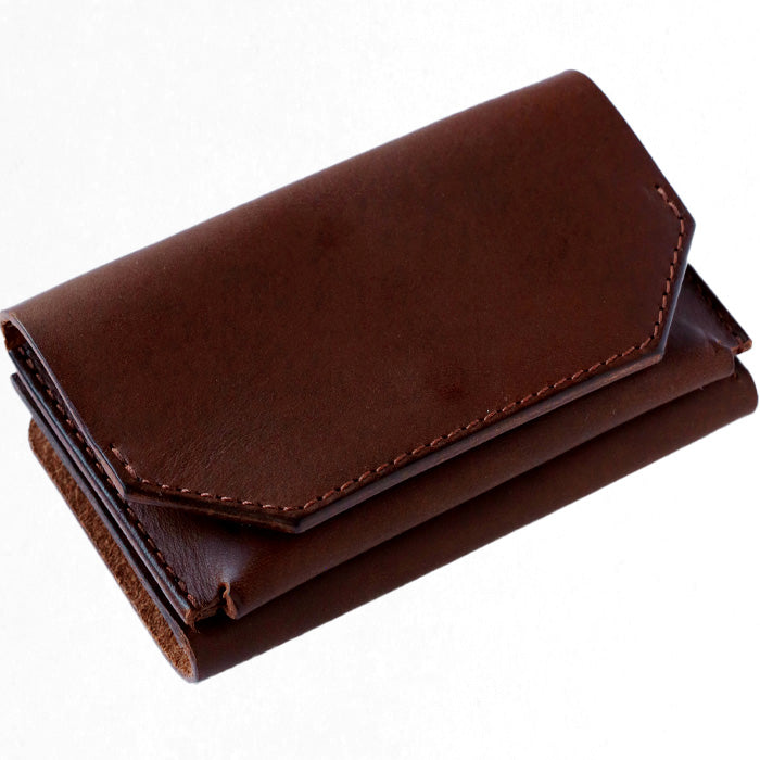 [5 colors] TSUKIKUSA Multi-key case, Smart key storage, 2 pieces, Coin purse included, Italian leather key case wallet [KC-6] 