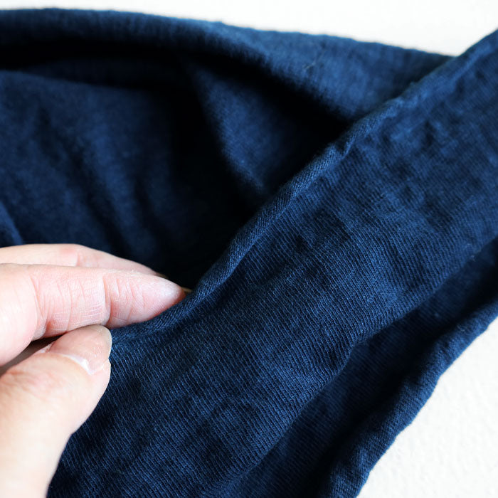 [12 colors] Hand-dyed Meya Natural dyed Hanging knit Organic cotton Long skirt Free size Women's [KP016] 