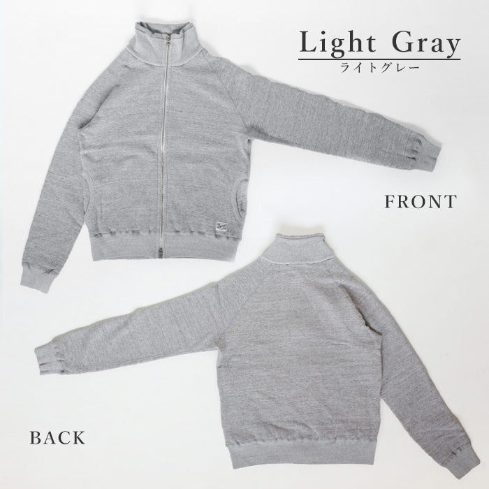 Kepani Stand Neck Sweat Jacket Great Smoky Men's [KP1406MS-MENS] Made in Japan Sweat Brand Wakayama Osaka Mie 100% Cotton Fleece Lining 