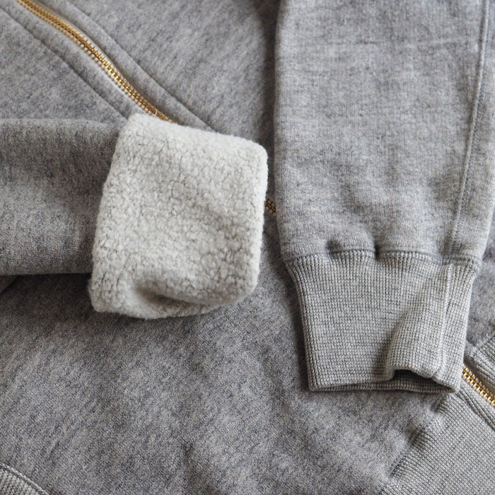 Kepani Stand Neck Sweat Jacket Great Smoky Women's [KP1406MS-LADIES] Made in Japan Sweat Brand Wakayama Osaka Mie 100% Cotton Fleece Lining 