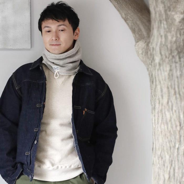 Kepani fleece sweat neck warmer Navajo for men and women [KP1603MS] Made in Japan Sweat brand