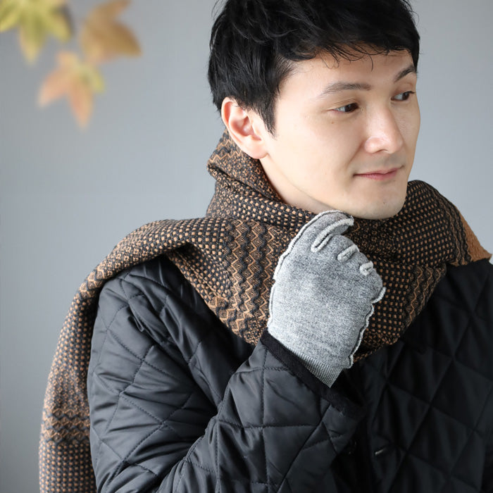 Kepani Fleece-lined Sweat Gloves Saguaro-2 Men's and Women's [KP1610MP] Made in Japan Sweat Brand 