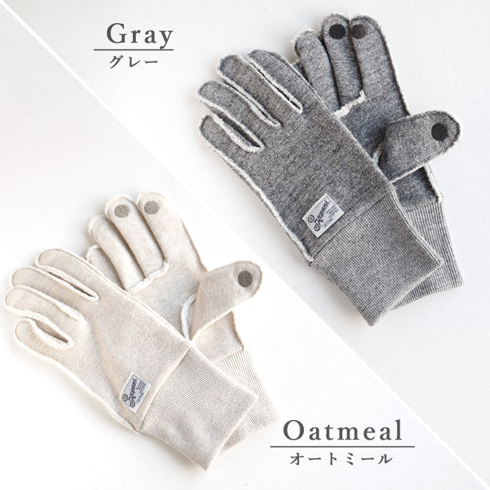 Kepani Fleece-lined Sweat Gloves Saguaro-2 Men's and Women's [KP1610MP] Made in Japan Sweat Brand 