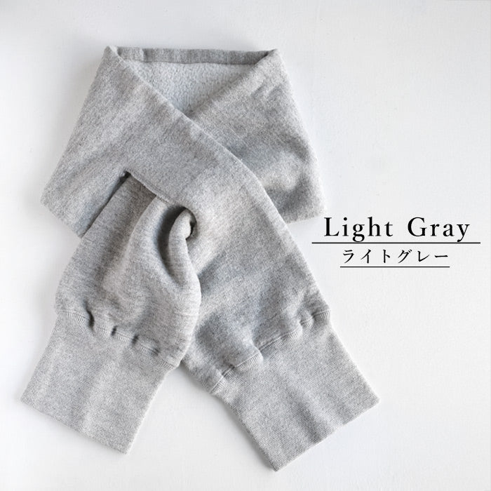 Kepani Fleece Sweat Scarf Sacrament Men's Women's [KP2303MS] Made in Japan Sweat Brand