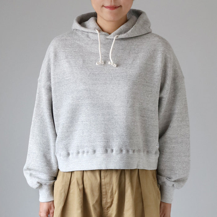 Kepani Short Hoodie Hanarei Women's [KP2402WT] Made in Japan Sweatshirt Brand Wakayama Osaka Mie 100% Cotton Fleece Lining Hoodie 