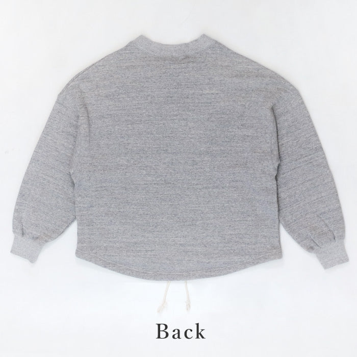 Kepani Round Hem Sweatshirt Kailua Women's [KP2403WT] Made in Japan Sweatshirt Brand Wakayama Osaka Mie 100% Cotton Fleece Lined Sweatshirt 