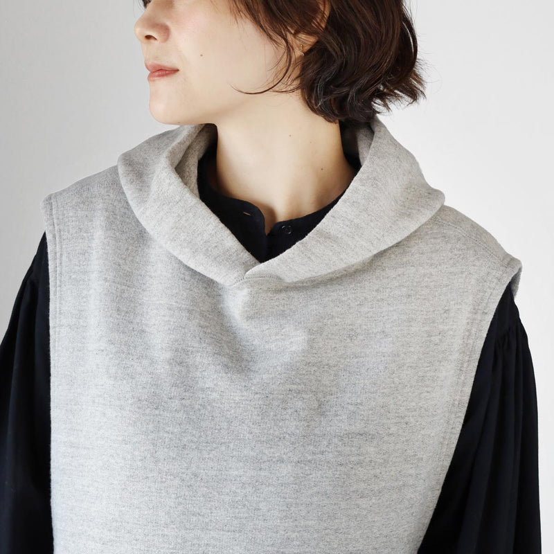 Kepani Open-Side Vest Iao Women's [KP2604WT] Made in Japan Sweatshirt Brand Women's
