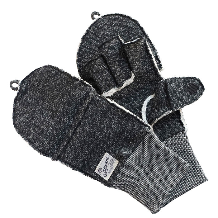Kepani Fleece-lined Cut-off Mittens Saguaro-POP Men's Women's [KP5018MP] Made in Japan Sweat Brand 