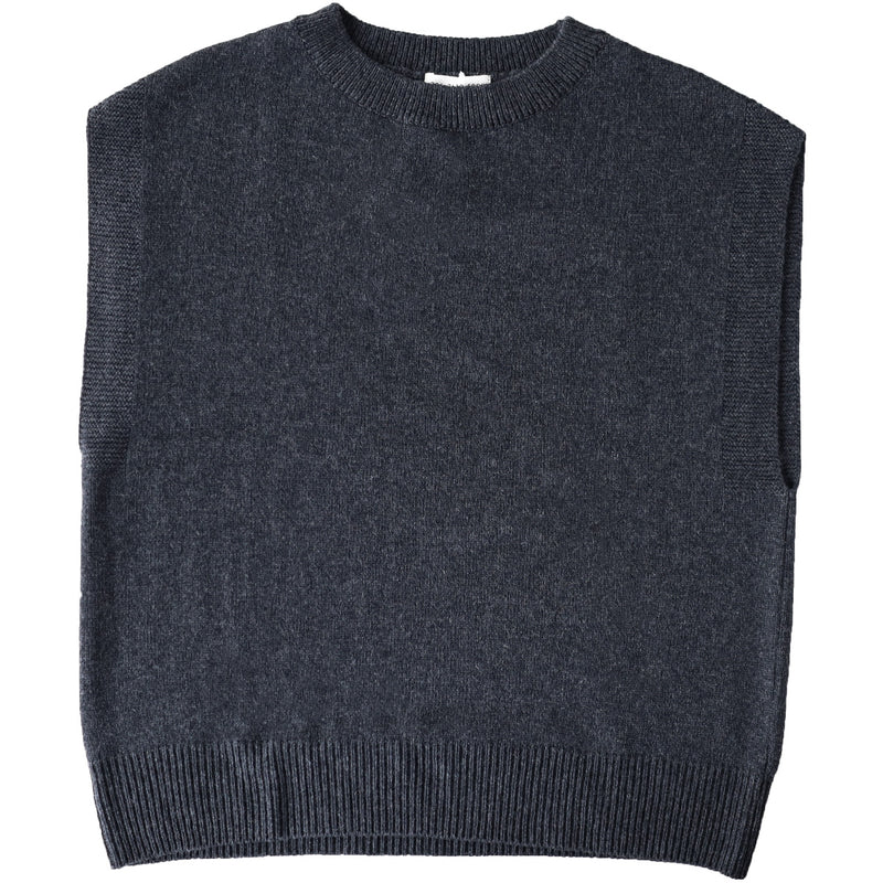 [3 Colors] SAIFUKU Loose-Fit Washable Wool Vest Women's [KR-01-23005-10] Gosen City, Niigata Prefecture, Gosen Knit Brand