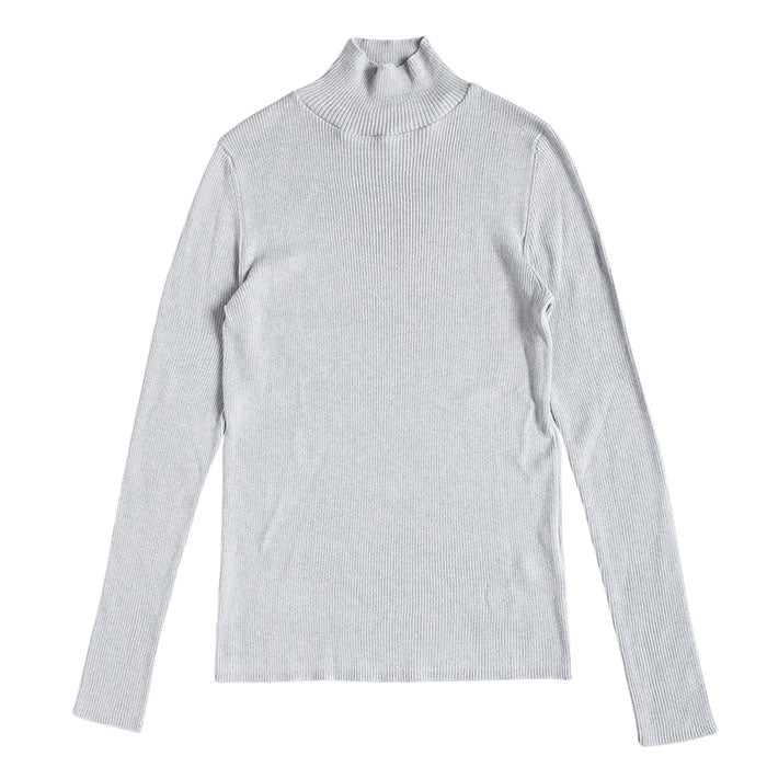 SAIFUKU(サイフク)226(つつむ) からだをつつむ リブ編みプルオーバー なめらかコットンシルク レディース フリーサイズ[KR-01-26001-12] 新潟県 五泉市 五泉ニット ブランド インナー 春 秋