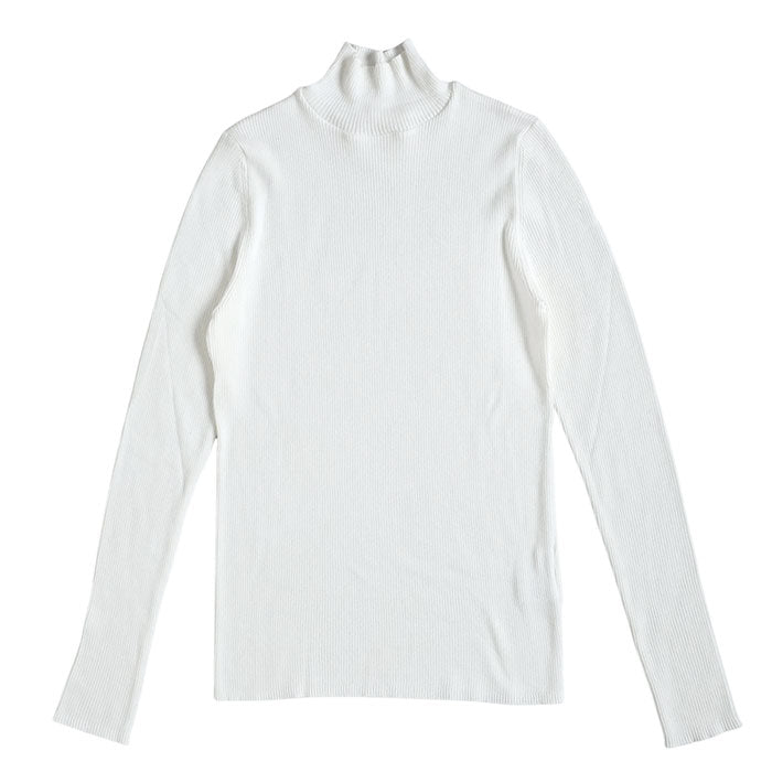 SAIFUKU(サイフク)226(つつむ) からだをつつむ リブ編みプルオーバー なめらかコットンシルク レディース フリーサイズ[KR-01-26001-12] 新潟県 五泉市 五泉ニット ブランド インナー 春 秋