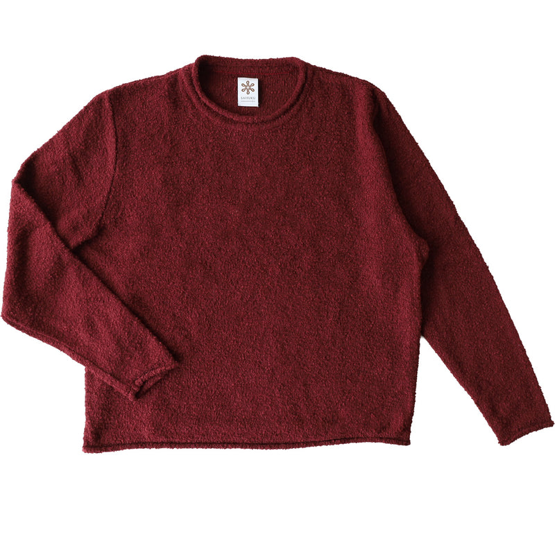 [5 Colors] SAIFUKU Soft & Fluffy Pullover, 100% Cotton, Women's [KR-01-26012-10], Gosen City, Niigata Prefecture, Gosen Knit Brand