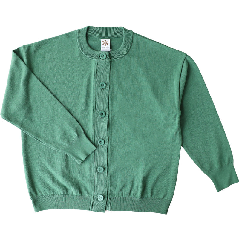 [5 Colors] SAIFUKU Three-Season Stretch Cardigan for Women [KR-01-26013-10] Gosen City, Niigata Prefecture - Gosen Knit Brand