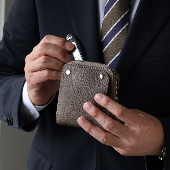 SMART MOVE! Type1 Smart Key Case SHRINK Higashiyama no Komichi (Velvet Greige) [KS101] Rakkei Kobo Smart Move