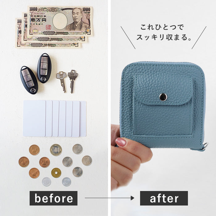 SMART MOVE! Type2 スマートキーケース 小銭入れ付き SHRINK 賀茂の