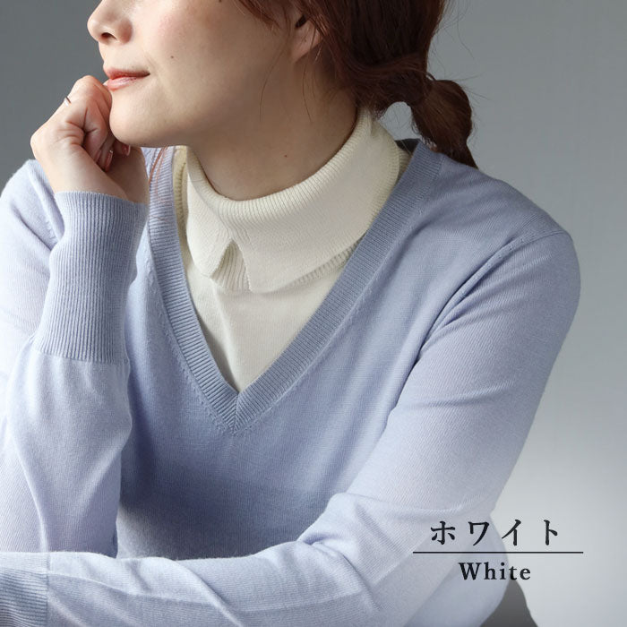 SAIFUKU(サイフク) 226(つつむ) くびをつつむ 2WAY つけ衿 オーガニックコットン [KU-03-21001-00] レディース 新潟県 五泉市 五泉ニット ブランド