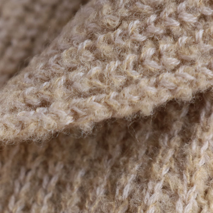 SAIFUKU (Saifuku) 226 (Tsumu) Neck Warmer Mini Scarf, Ribbed [KU-03-22001-00]  Gosen City, Niigata Prefecture, Gosen Knit Brand, Women's &amp; Men's, Wool, Short Scarf