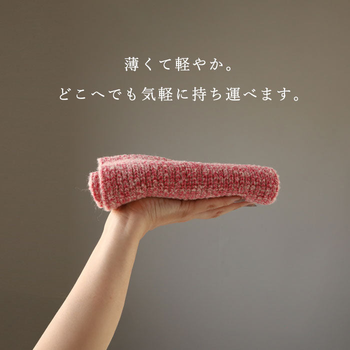 SAIFUKU (Saifuku) 226 (Tsumu) Neck Warmer Mini Scarf, Ribbed [KU-03-22001-00]  Gosen City, Niigata Prefecture, Gosen Knit Brand, Women's &amp; Men's, Wool, Short Scarf