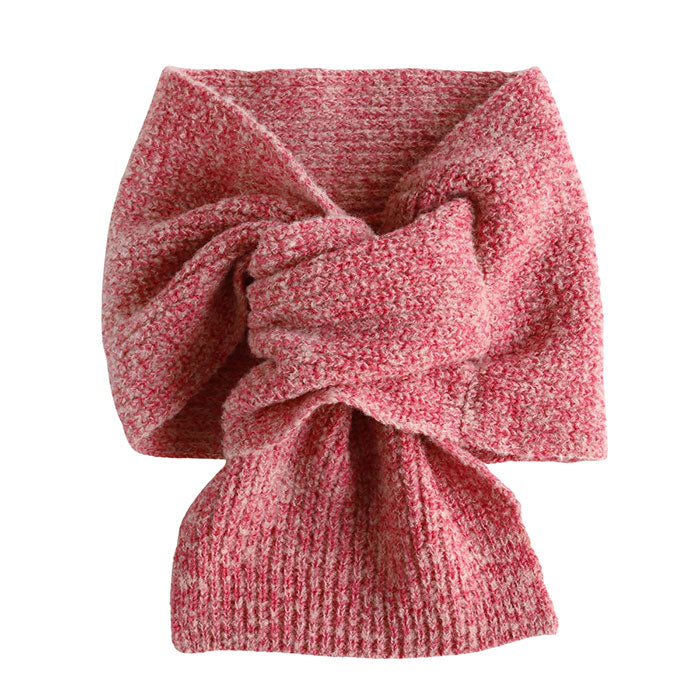 SAIFUKU (Saifuku) 226 (Tsumu) Neck Warmer Mini Scarf, Ribbed [KU-03-22001-00]  Gosen City, Niigata Prefecture, Gosen Knit Brand, Women's &amp; Men's, Wool, Short Scarf