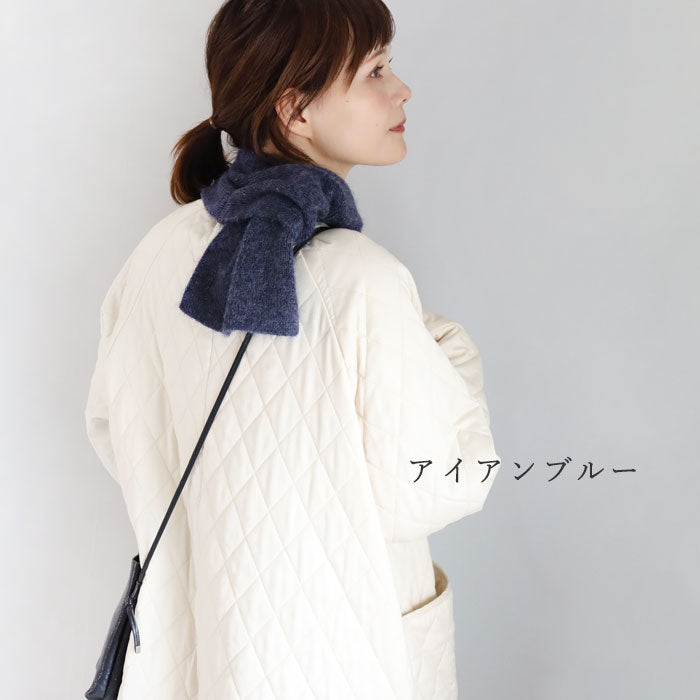 SAIFUKU(サイフク) 226(つつむ) くびをつつむ ミニマフラー やわらかモヘヤ [KU-03-23001-00] レディース メンズ ウール ショートマフラー 新潟県 五泉市 五泉ニット ブランド