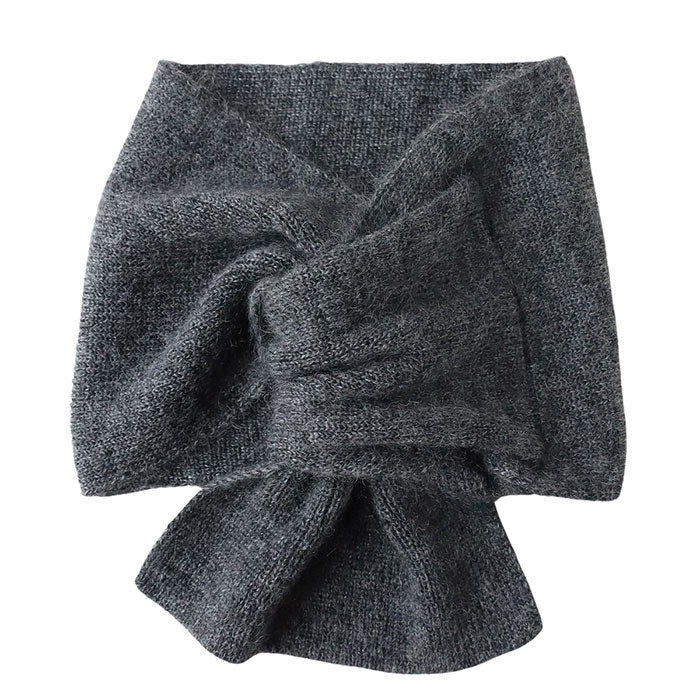 SAIFUKU(サイフク) 226(つつむ) くびをつつむ ミニマフラー やわらかモヘヤ [KU-03-23001-00] レディース メンズ ウール ショートマフラー 新潟県 五泉市 五泉ニット ブランド