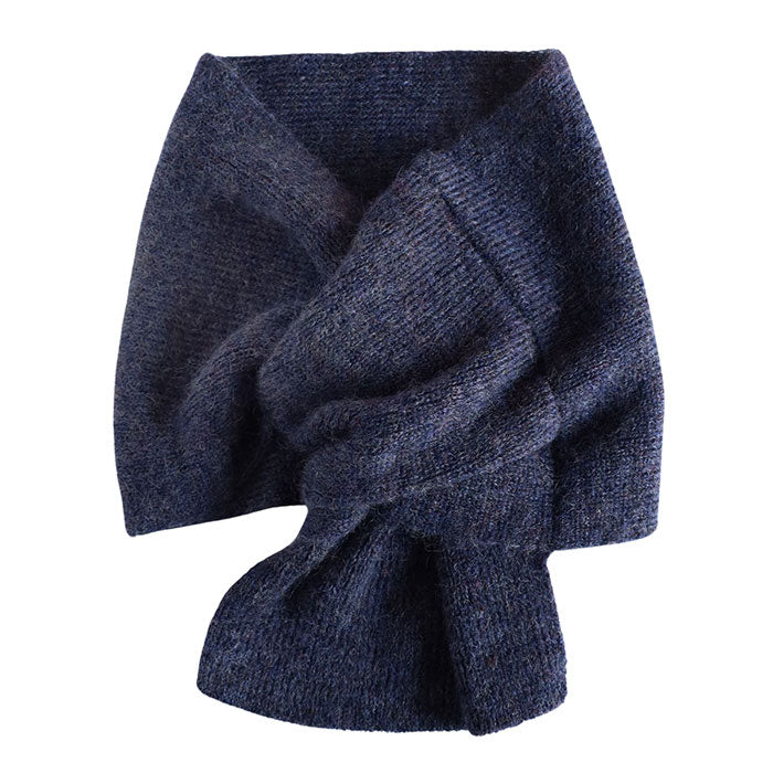 SAIFUKU(サイフク) 226(つつむ) くびをつつむ ミニマフラー やわらかモヘヤ [KU-03-23001-00] レディース メンズ ウール ショートマフラー 新潟県 五泉市 五泉ニット ブランド