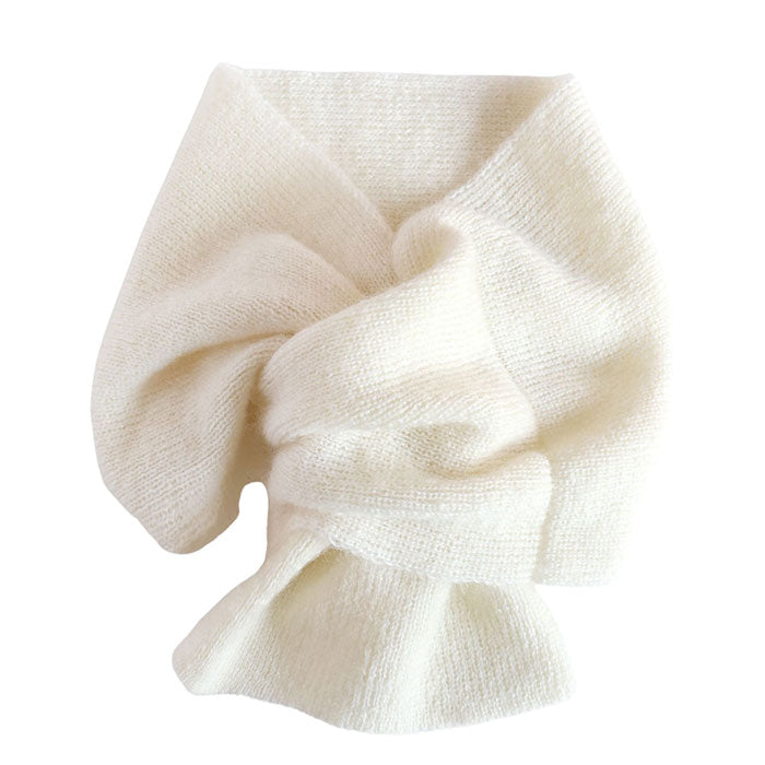 SAIFUKU(サイフク) 226(つつむ) くびをつつむ ミニマフラー やわらかモヘヤ [KU-03-23001-00] レディース メンズ ウール ショートマフラー 新潟県 五泉市 五泉ニット ブランド