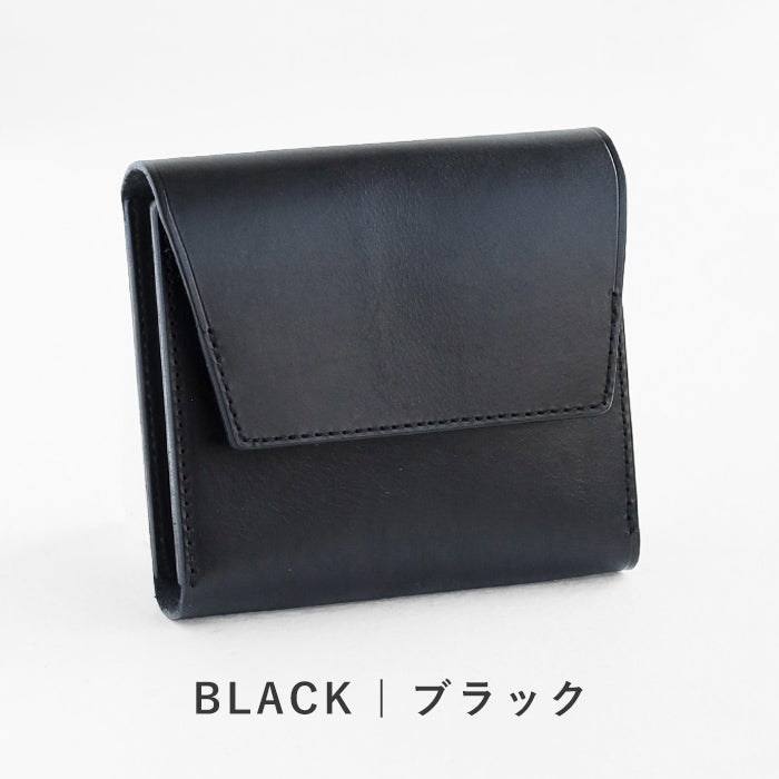 【3 Colors】TSUKIKUSA Smart Key Case Wallet, Holds 2 Smart Keys, Coin Purse, Buttero [KW-1-B] Kanjyo Toyota Leather Artisan Handmade Brand