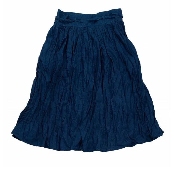 graphzero Farmers Skirt 5oz denim indigo, one-wash free size [La-FMST-0705] Okayama Kurashiki Kojima denim brand