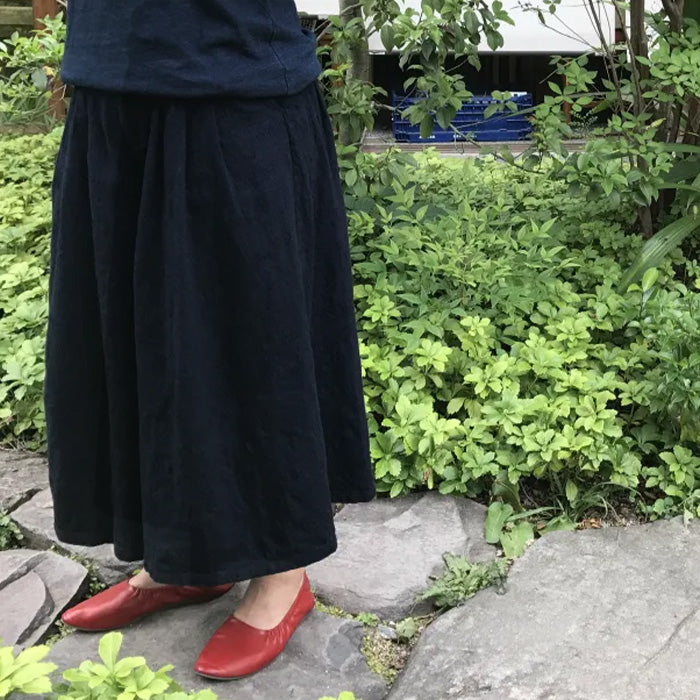 graphzero gaucho pants, light ounce denim, indigo, paisley [La-GPA-0504] Okayama, Kurashiki, Kojima, jeans, denim brand