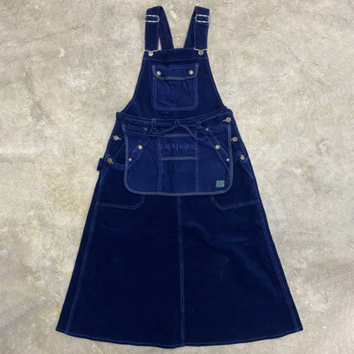 graphzero(グラフゼロ) ユーティリティジャンパースカート インディゴ [La-UTJSK-0510-ID]