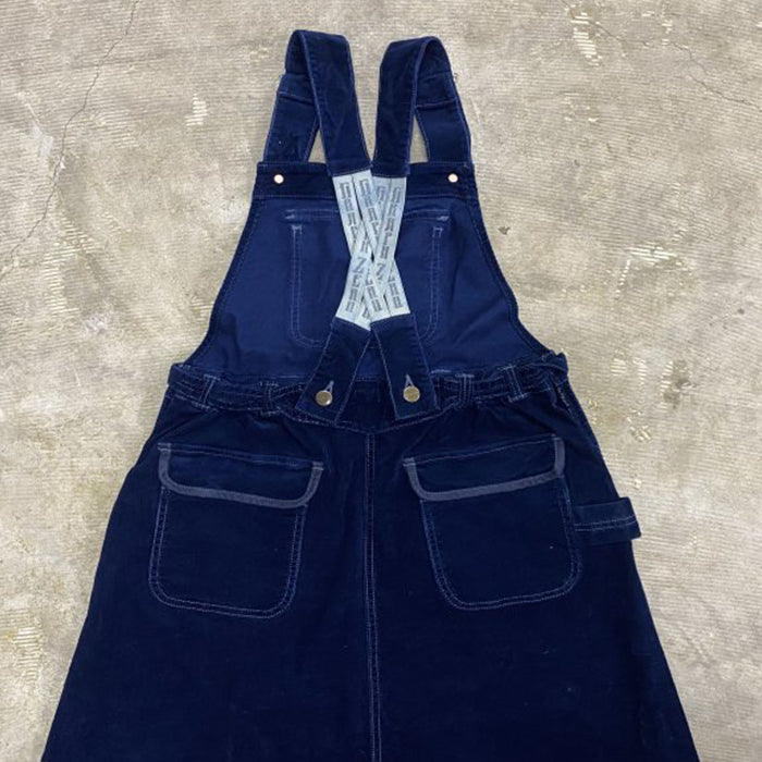 graphzero(グラフゼロ) ユーティリティジャンパースカート インディゴ [La-UTJSK-0510-ID]