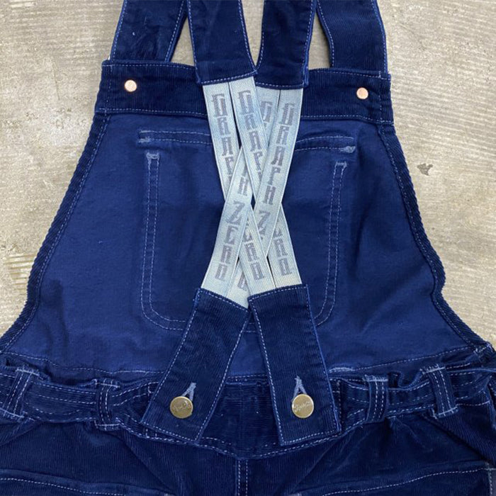 graphzero(グラフゼロ) ユーティリティジャンパースカート インディゴ [La-UTJSK-0510-ID]