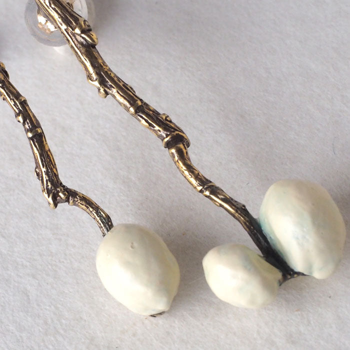 Lano(ラノ) ナンキンハゼ 真鍮 ピアス [LN-2233]  平野朋晃 アクセサリー作家 ハンドメイド ブランド 揺れる ナチュラル