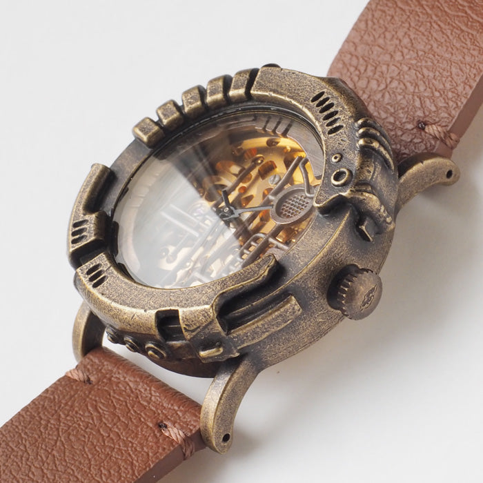 DEDEGUMO Handmade Watch Ladder Gold Automatic Movement Men's Women's [M33-1-GD] Kyoto Handmade Watch Brand
