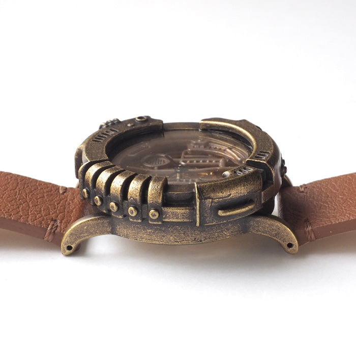 DEDEGUMO Handmade Watch Ladder Gold Automatic Movement Men's Women's [M33-1-GD] Kyoto Handmade Watch Brand