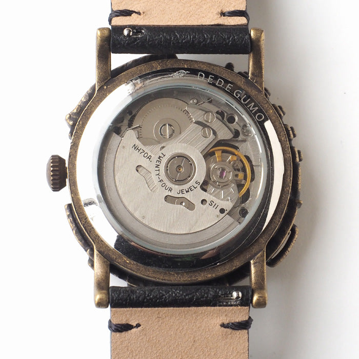 DEDEGUMO Handmade Watch Ladder Silver Automatic Men's Women's [M33-1-SV] Kyoto Handmade Watch Brand