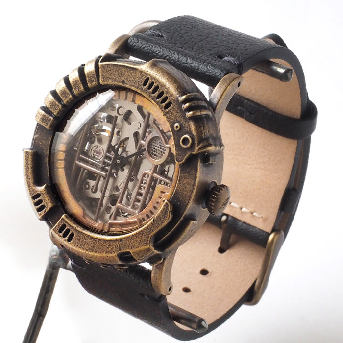 DEDEGUMO Handmade Watch Ladder Silver Automatic Men's Women's [M33-1-SV] Kyoto Handmade Watch Brand