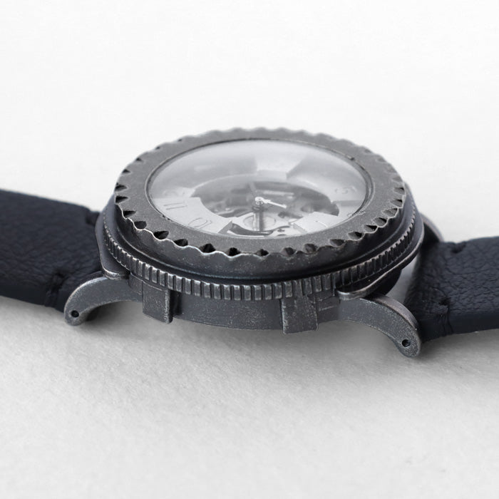 DEDEGUMO Handmade Watch Brass Tokei 3-2 Silver Men's Women's [M33-3-sv] Kyoto Kyoto Handmade Watch Brand 