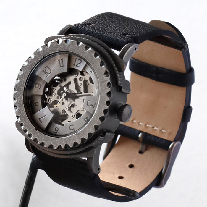 DEDEGUMO Handmade Watch Brass Tokei 3-2 Silver Men's Women's [M33-3-sv] Kyoto Kyoto Handmade Watch Brand 