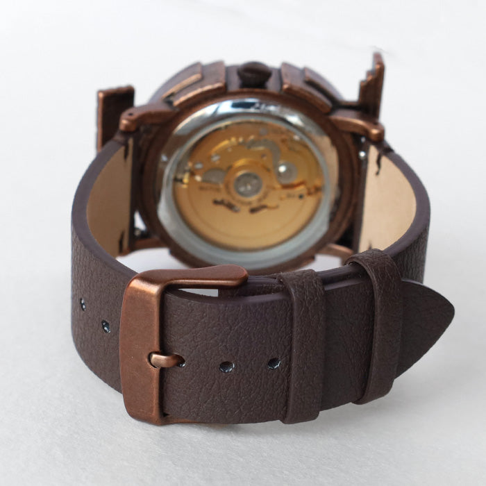 DEDEGUMO Handmade Mechanical Watch Mechanical Tower Gold Automatic Men's & Women's [M33-5-gd] Kyoto Handmade Watch Brand