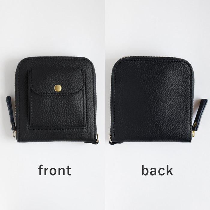 SMART MOVE! (スマートムーブ) Type2 スマートキーケース財布 小銭入れ付き 路地入ル(ブラック) SHRINK [MC1005] スマートキー 2個収納 洛景工房(らくけいこうぼう)