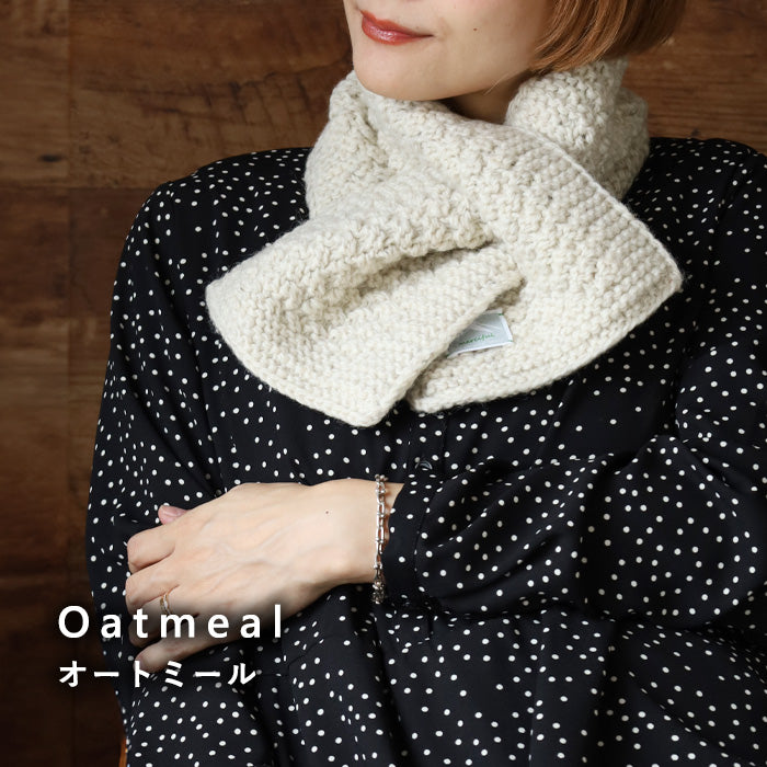 [6 colors] merciful wool fleece scarf with insert for women and men [MF4407] Nepalese hand-knitted knit brand