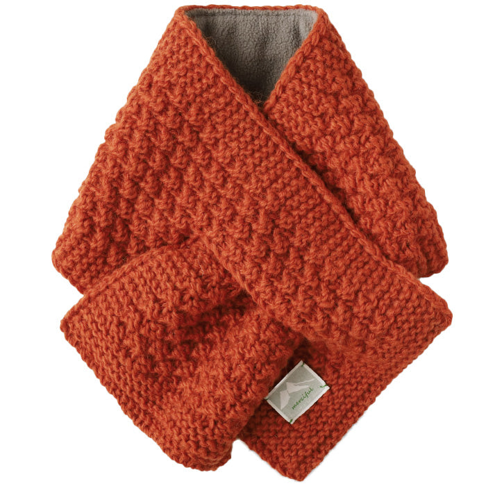 [6 colors] merciful wool fleece scarf with insert for women and men [MF4407] Nepalese hand-knitted knit brand