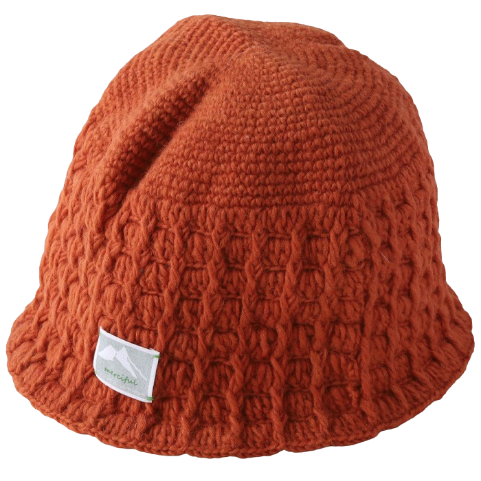 [6 colors] merciful wool bucket hat, hat for women and men, unisex [MF4409] Nepal, hand-knitted, knit brand