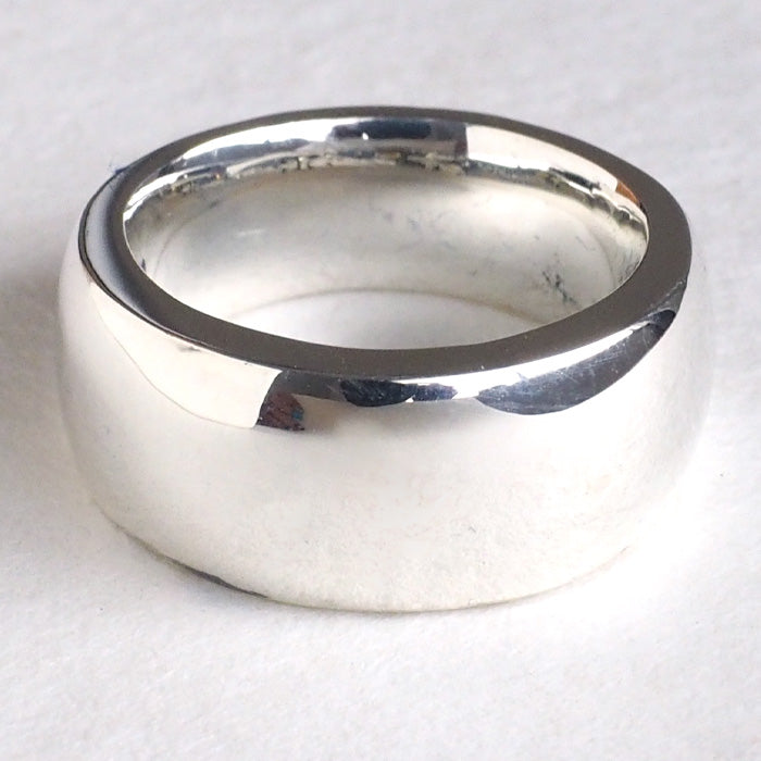 moge handmade silver accessories I was looking at the same moon - rabbit - silver ring 8mm [mo-R-040]