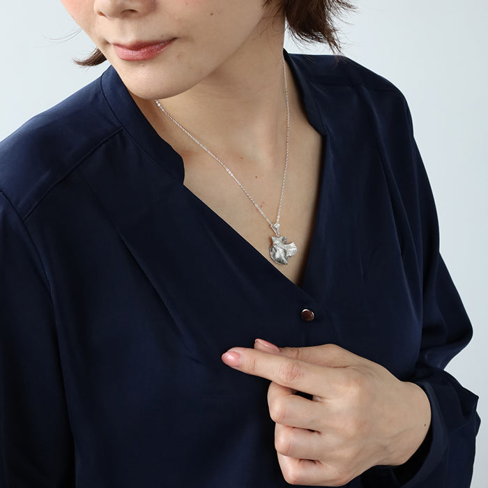 [Choose from 2 colors] marship handmade accessories full moon beta pendant silver 925 [MS-PD-15]